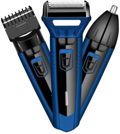 Kemei 3 in 1 Rechargeable Hair Trimmer + فری ڈلیوری